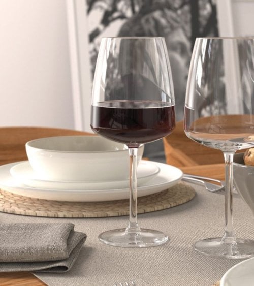 Set de 6 Copas de Vino Leyda