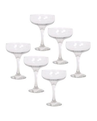 Set de 6 Copas de Champagne Misket