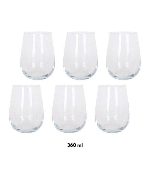Set de 6 Vasos Gaia