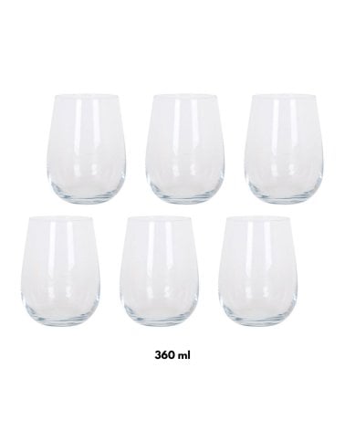 Set de 6 Vasos Gaia