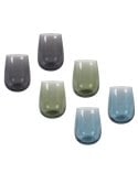 Set de 6 Vasos Gaia de Colores