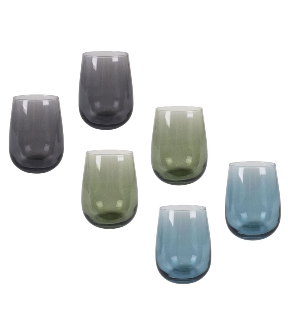 Set de 6 Vasos Gaia de Colores