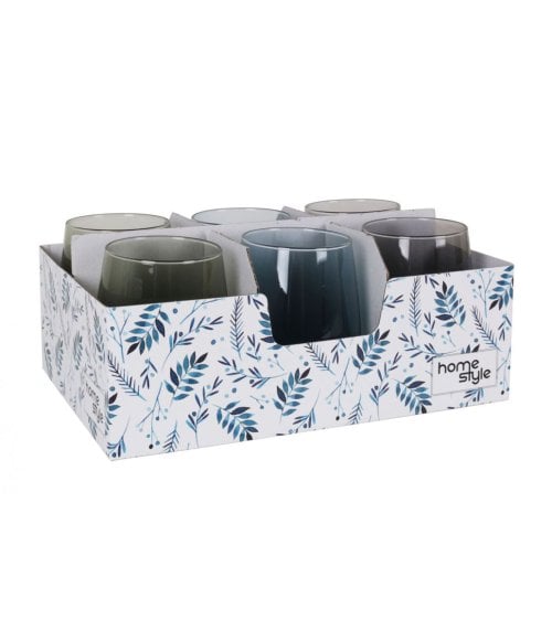 Set de 6 Vasos Gaia de Colores