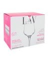 Set de 6 Copas Tulipán Largo para Vino