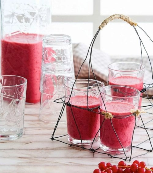 Set de 6 Vasos Mevsim con Diseño de Rombos