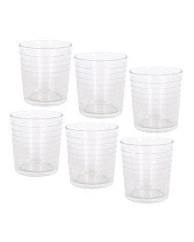 Set de 6 Vasos Bajos Ignea Aros