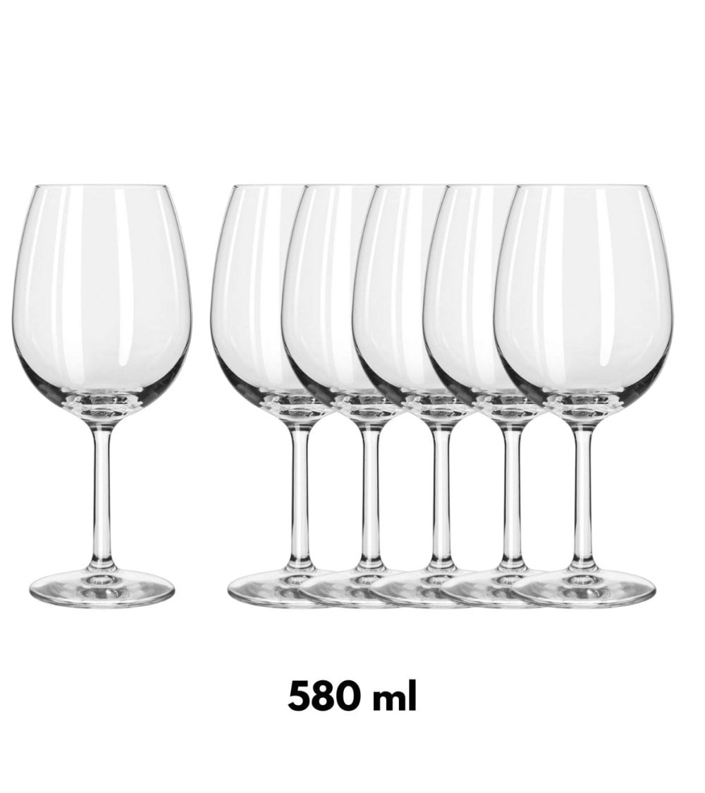 Set de 6 Copas de Vino Spring
