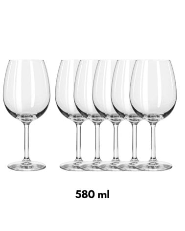 Set de 6 Copas de Vino Spring