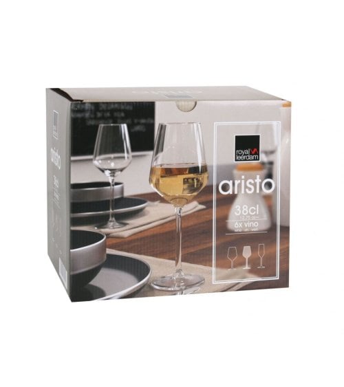 Set de 6 Copas de Vino Aristo