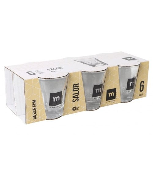 Set de 6 Vasos para Chupitos Salor