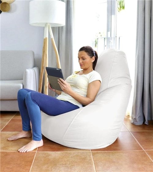 Puff Pera XL de Polipiel Happers