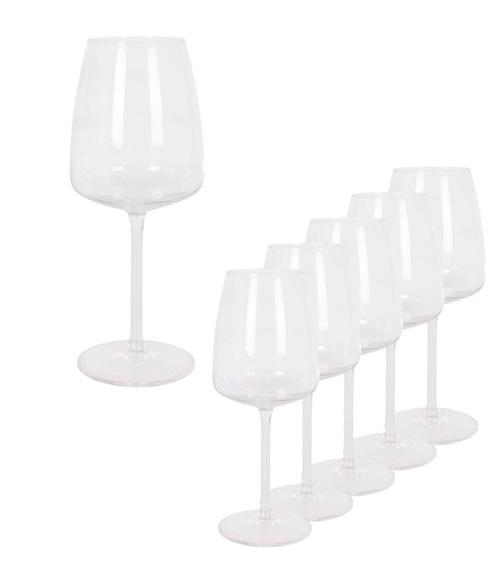 Set de 6 Copas de Vino Leyda