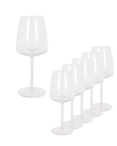 Set de 6 Copas de Vino Leyda