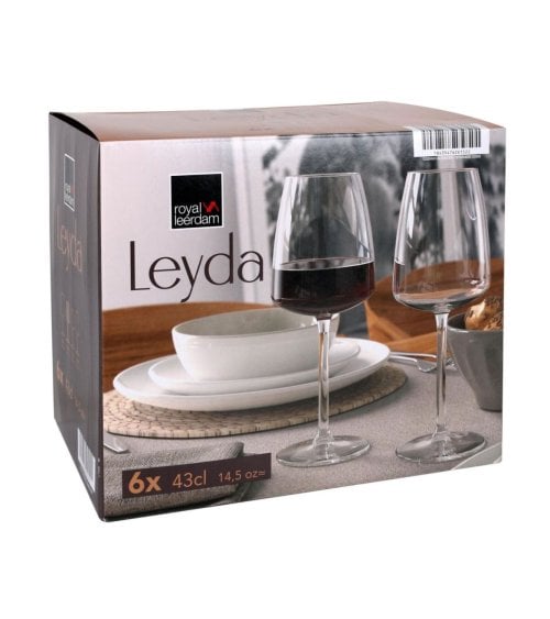 Set de 6 Copas de Vino Leyda