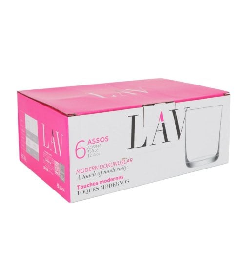 Set de 6 Vasos Assos