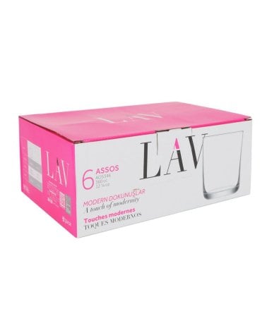 Set de 6 Vasos Assos