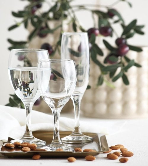 Set de 6 Copas Empire Ideales para Agua