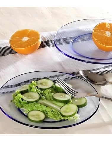 Plato Llano Marine Lys de Duralex