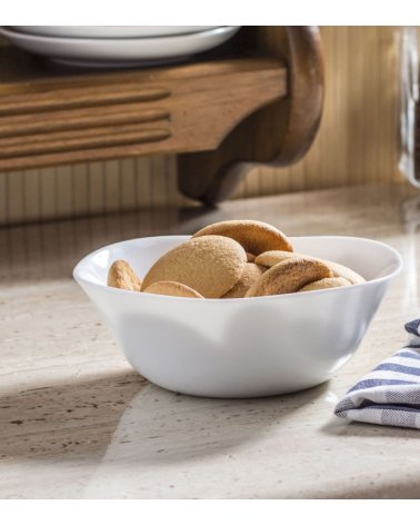 Cuenco Hondo Parma con Borde Ondulado