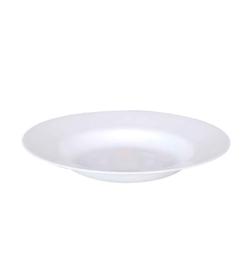 Plato Hondo Redondo Blanco Toledo Clásico