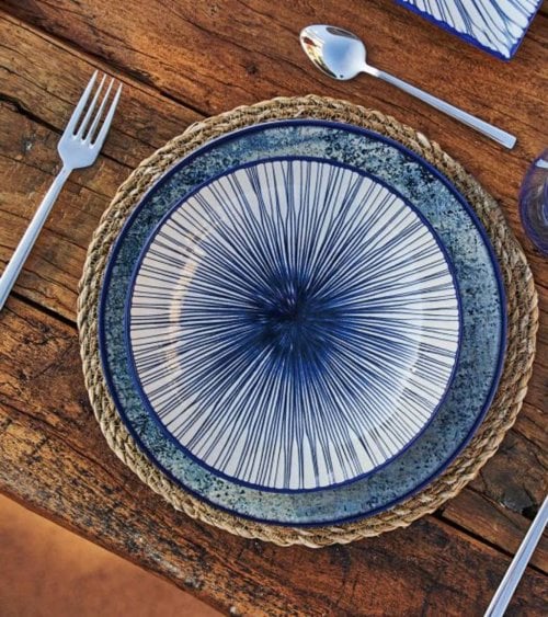 Plato Hondo de Porcelana Irys