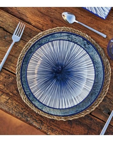 Plato Hondo de Porcelana Irys
