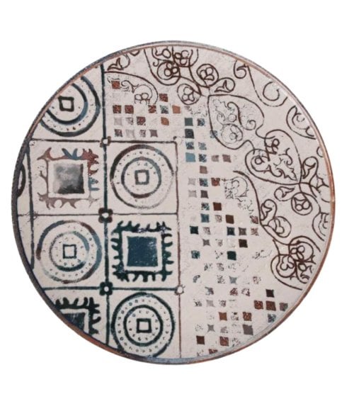 Bajo Plato de Porcelana Grecia