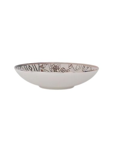 Plato Hondo de Porcelona Grecia