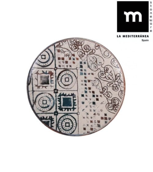 Plato de Postre de Porcelana Grecia