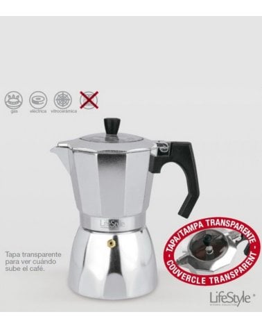 Cafetera de Aluminio La Italiana