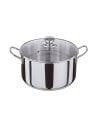 Olla Inox 18/10 Con Tapa de Cristal Chef
