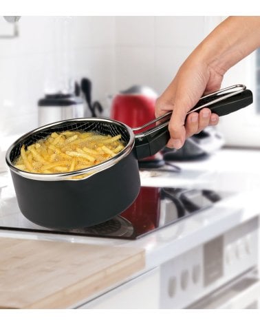 Cazo para Freir con Cestillo Luxe
