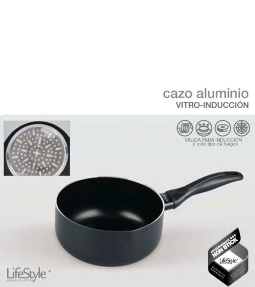 Cazo de Aluminio para Inducción Luxe