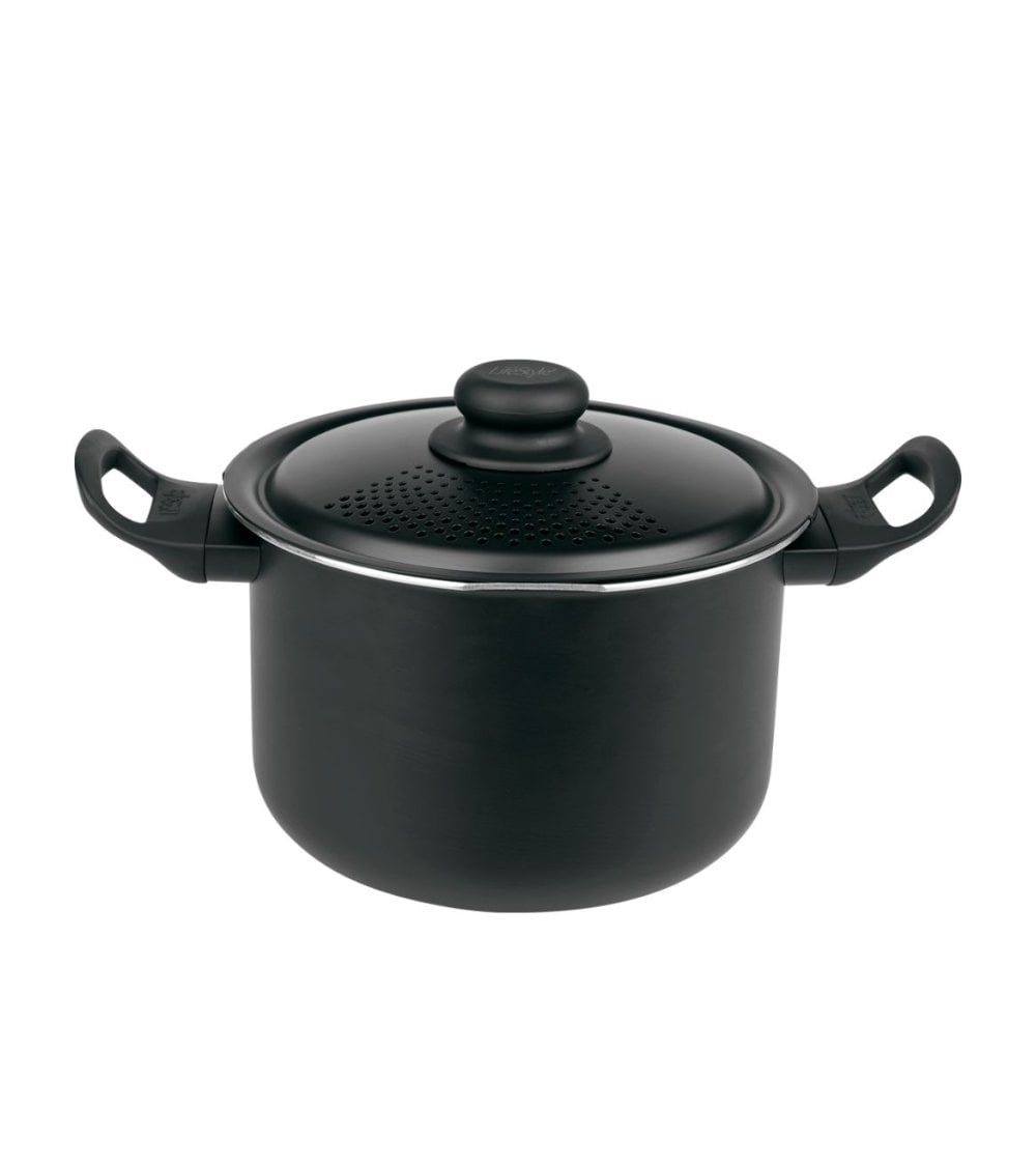 Olla de Aluminio con Tapa Escurridora para Pasta Luxe