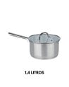 Cazo de Acero Inox con Tapa Master
