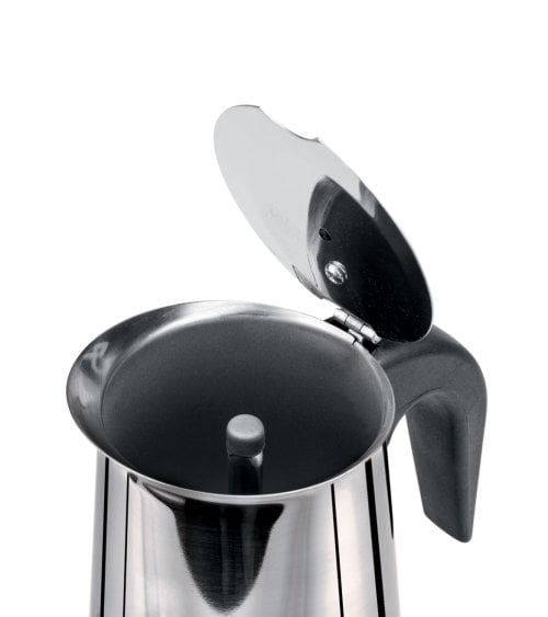 Cafetera Italiana de Acero Inoxidable Arábica