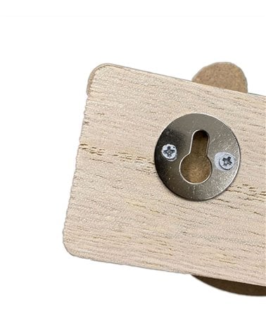 Perchero de Pared con Animales Salvajes