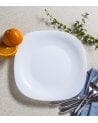 Plato Llano Cuadrado Parma