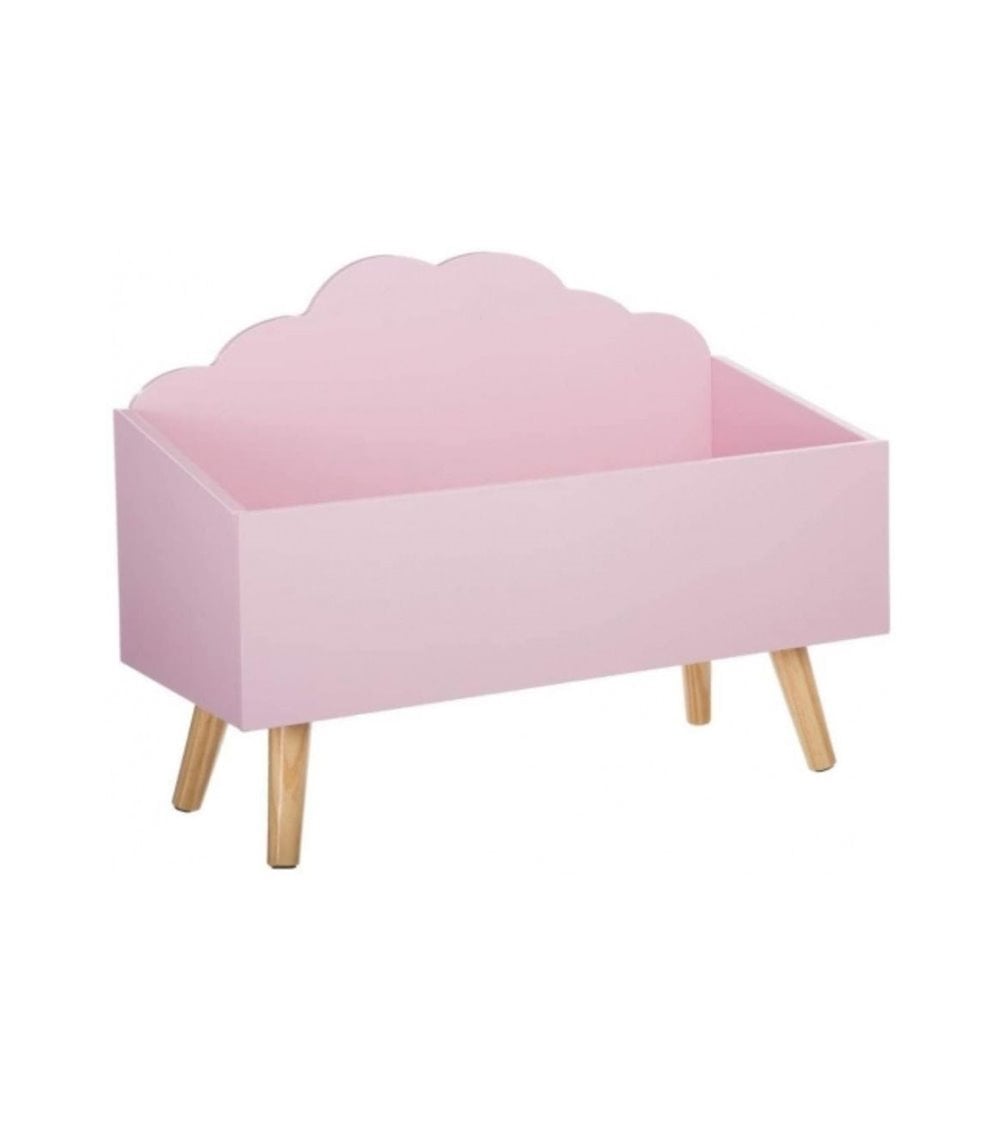 Cofre Infantil para Juguetes Nubes