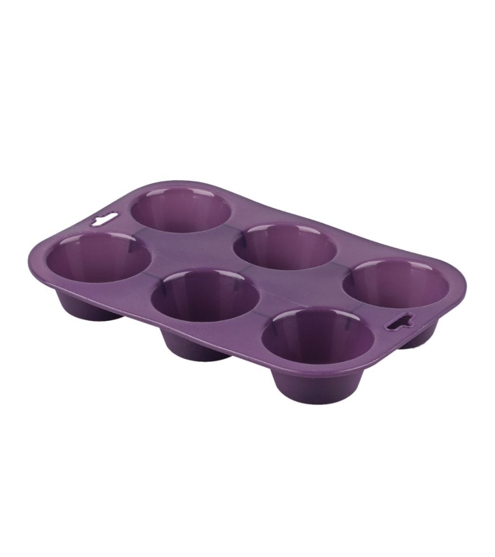 Molde para 6 Magdalenas de Silicona