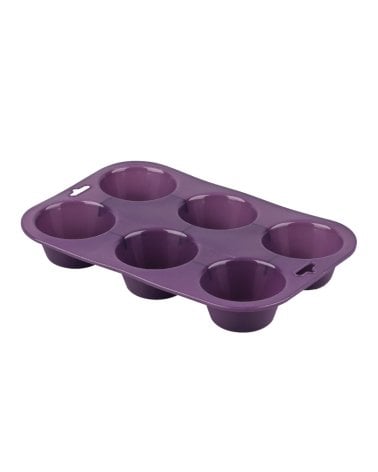 Molde para 6 Magdalenas de Silicona