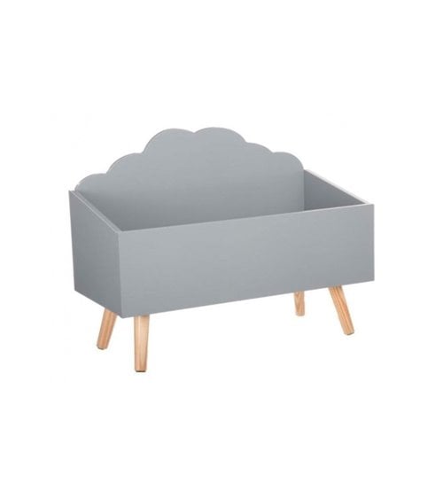 Cofre Infantil para Juguetes Nubes