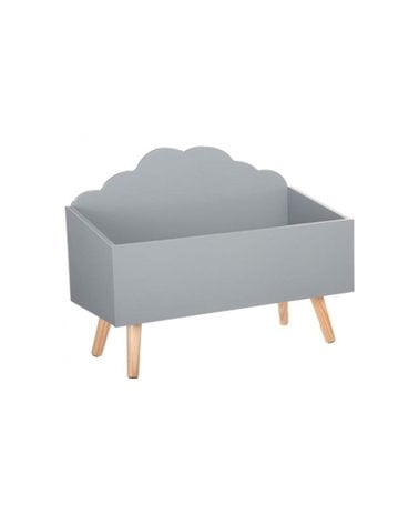 Cofre Infantil para Juguetes Nubes