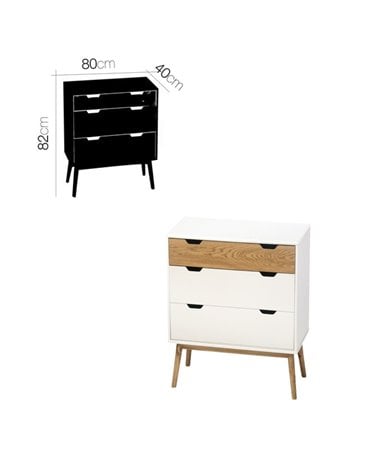 Cajonera con Tres Cajones Wita