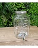 Dispensador de 4 Litros de Vidrio con Grifo Kate