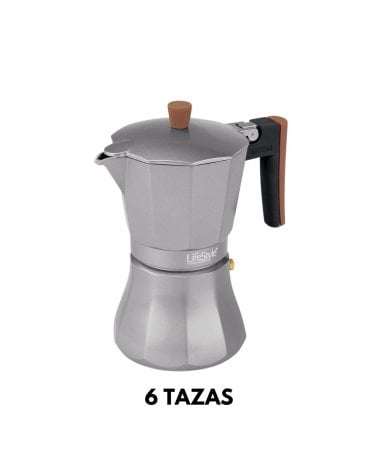 Cafetera de Aluminio Moka para Inducción