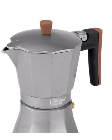 Cafetera de Aluminio Moka para Inducción