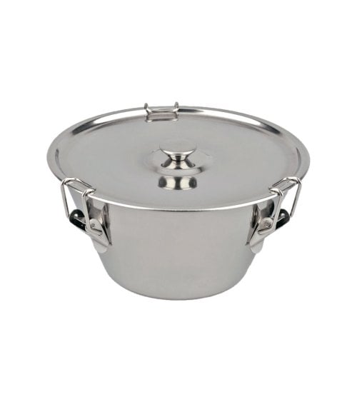 Molde Flanero de Acero Inox con Tapa