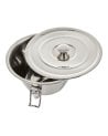 Molde Flanero de Acero Inox con Tapa