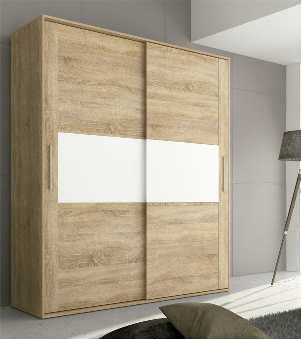 Armario con Dos Puertas Correderas Baena